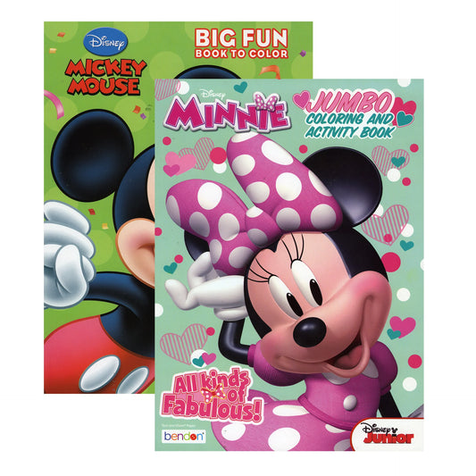 MICKEY & MINNIE COLORING BOOK