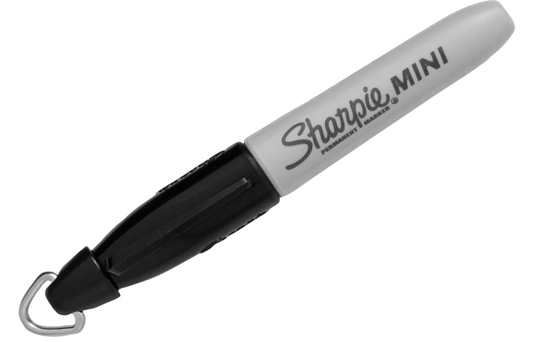 Sharpie Permanent Mini Markers Fine Point Black