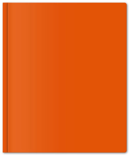 Twin Pocket Paper Portfolio with Prongs