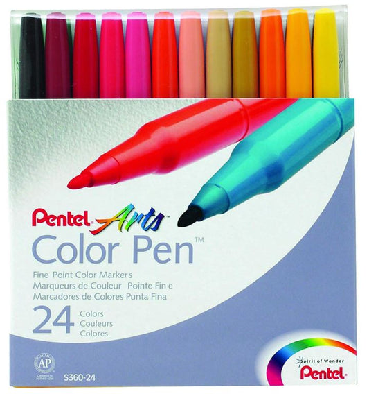 Colors Pen Assorted Color Pkg. 24