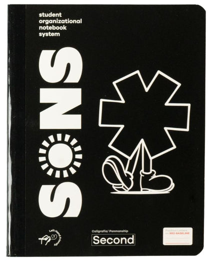 Libreta Caligrafia Primaria 2do Negro 200 PG
