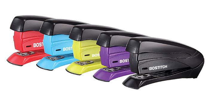 Bostitch Inspire Spring Stapler Assorted Color 15 Sheet