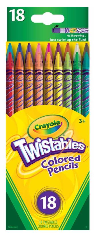 Crayola Twistables Colored Pencils Pkg. 8