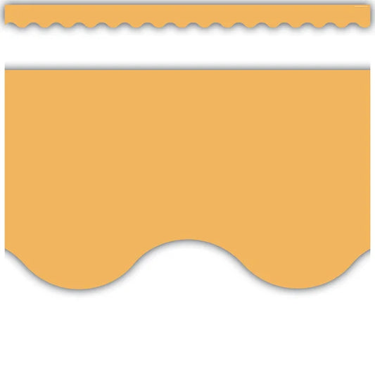 Golden Sun Scalloped Border Trim