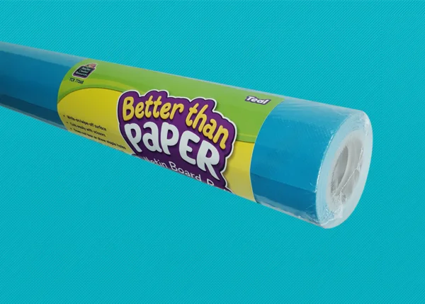 Teal Better Than Paper Bulletin Board Roll