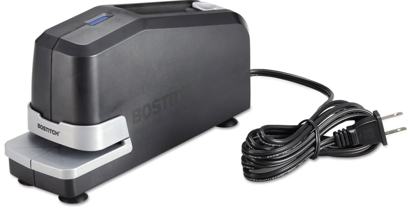 Bostitch Impulse Drive 30 Sheet Electric Stapler Black