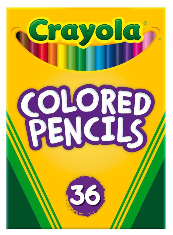 Crayola Colored Pencils Pkg. 36