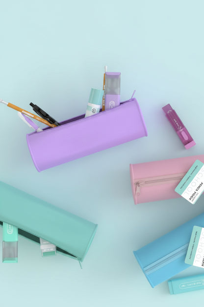 Canvas Roll Pouch Asst | Color Pastel