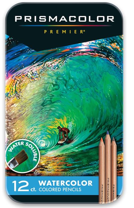 Prismacolor Premier Water-Soluble Colored Pencils Cj. 12