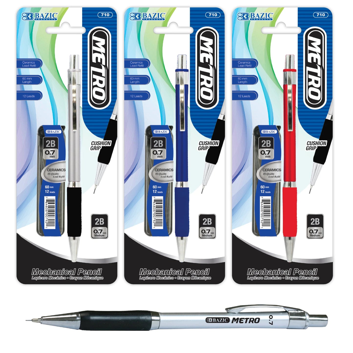 METRO 0.7 MM MECHANICAL PENCIL W/ CERAMICS HIGH-QU