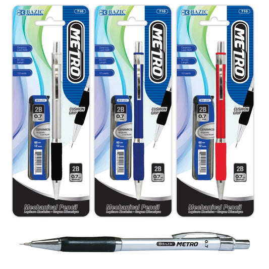METRO 0.7 MM MECHANICAL PENCIL W/ CERAMICS HIGH-QU