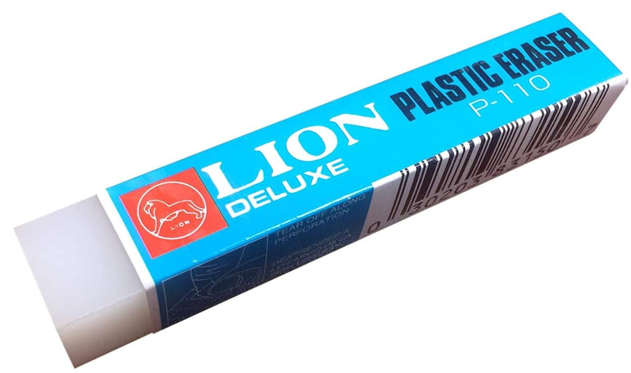 Translucent White Plastic Erasers Large – JA Riollano Co, Inc. School I ...