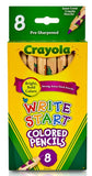 Crayola Write Start Colored Pencils Pkg. 8