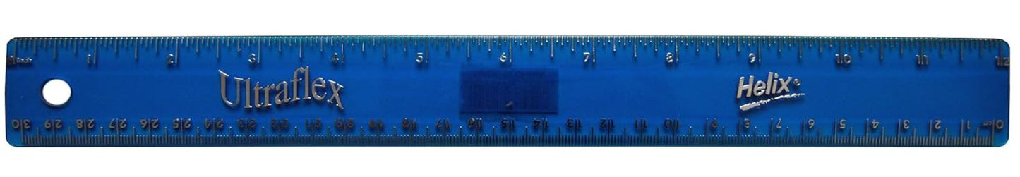 Maped Helix USA Ultraflex Wide Ruler 12" / 30cm Assorted Color