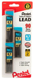 Super Hi-Polymer Lead Refill 0.7 mm Medium HB 90 Leads