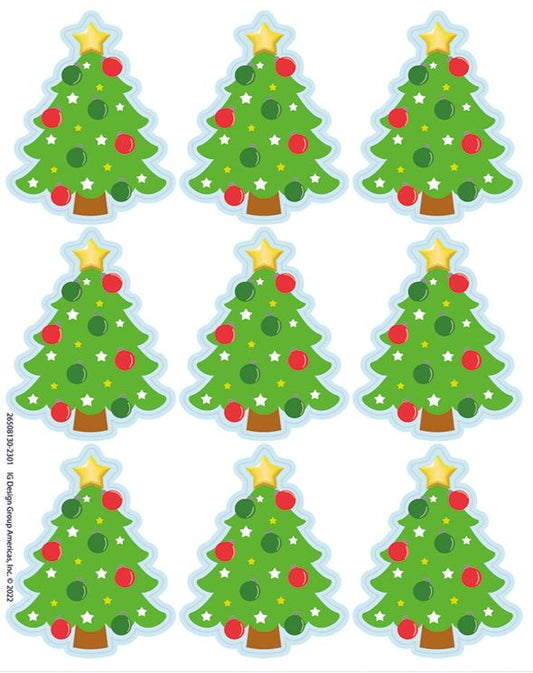 Christmas Trees Extra Large Stickers PQ. 36