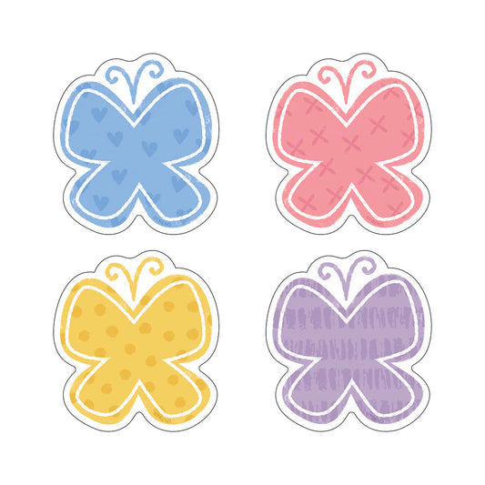 GARDEN BUTTERFLIES MINI ACCENTS VARIETY PACK 36PCS
