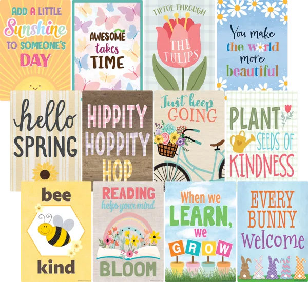 SPRING SMALL POSTER PACK