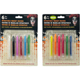 CRAYON MAKE UP STICK HN 6PK 9CM