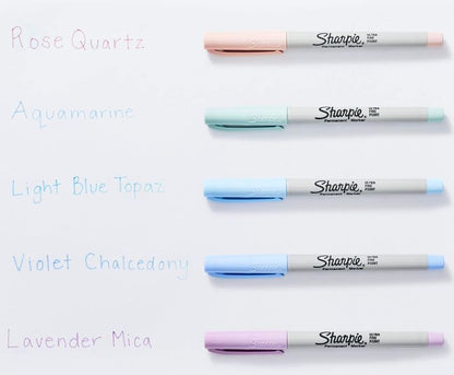 Sharpie Mystic Gems Ultra-Fine Point Permenant Marker Pkg. 5