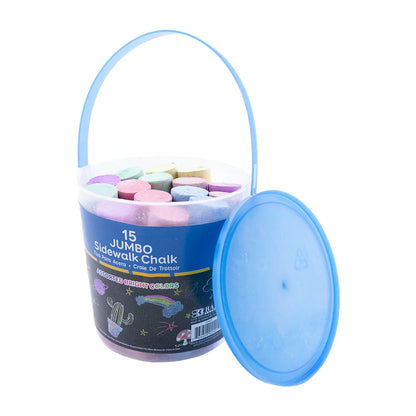 Jumbo Assorted Color Chalk PQ.15 - JA Riollano