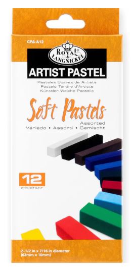 Assorted Soft Pastel Color Set Pkg. 12