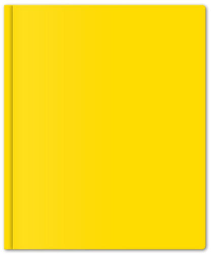 Twin Pocket Paper Portfolio with Prongs