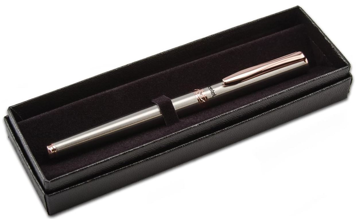 Libretto Roller Gel Pen Rose Gold 0.7 mm Black Ink