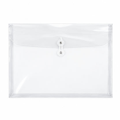 Clear Side Loading Letter Size String Envelope - JA Riollano