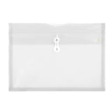 CLEAR SIDE LOADING LETTER SIZE STRING ENVELOPE
