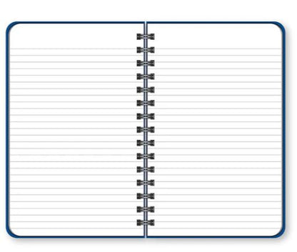 iQ BOLD Hidden Wire Notebook Narrow Ruled 8" x 5" 120 Sheets
