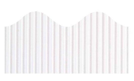 Decorative Border White 2-1/4" x 50' Roll