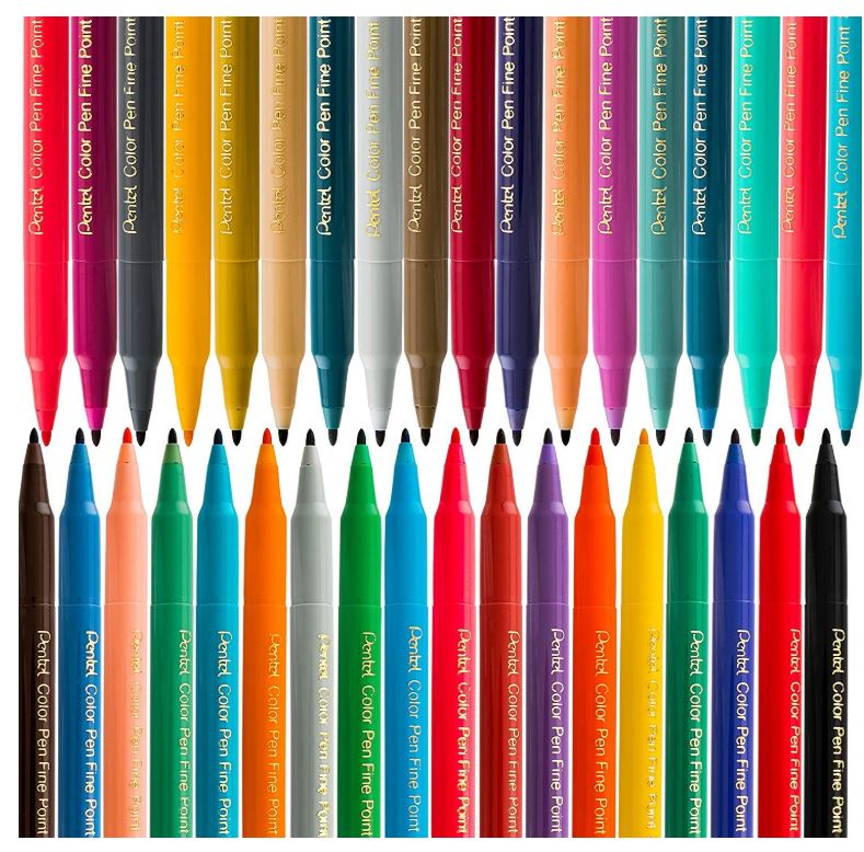 Colors Pen Assorted Color Pkg. 24