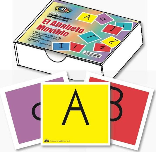 Tarjetas El Alfabeto Movible Cj. 60