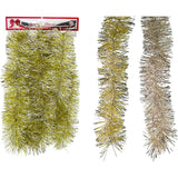 GARLAND THIN CUT 9FT 2ASTD GLD