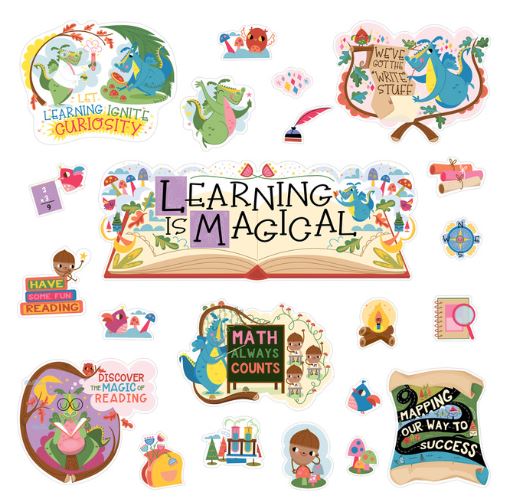 Learning Is Magical Bulletin Board Set 26 PCS