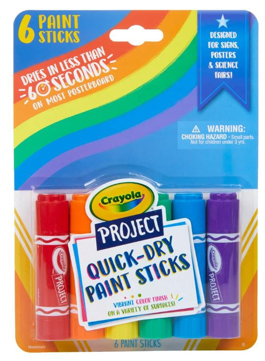 Crayola Paint Sticks Pkg. 6
