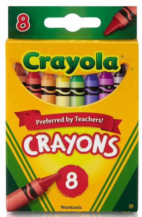 Crayola Crayons Pkg. 8