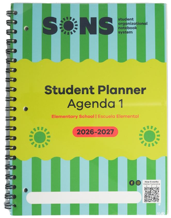 Agenda  2026-2027 Escuela Elementar