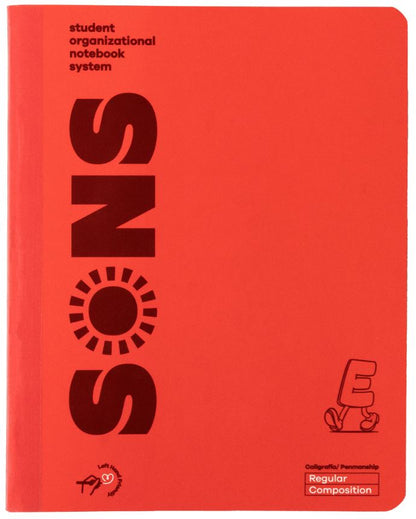 Libreta de Composición Regular Rojo 200 PG