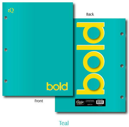 iQ BOLD 4 Pocket Paper Portfolio