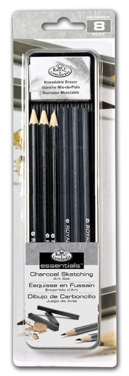 Sketching & Charcoal Set 8 PCS