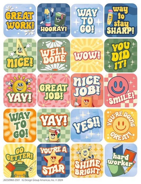 S'Cool Era Encouragement Stickers Theme PQ. 120