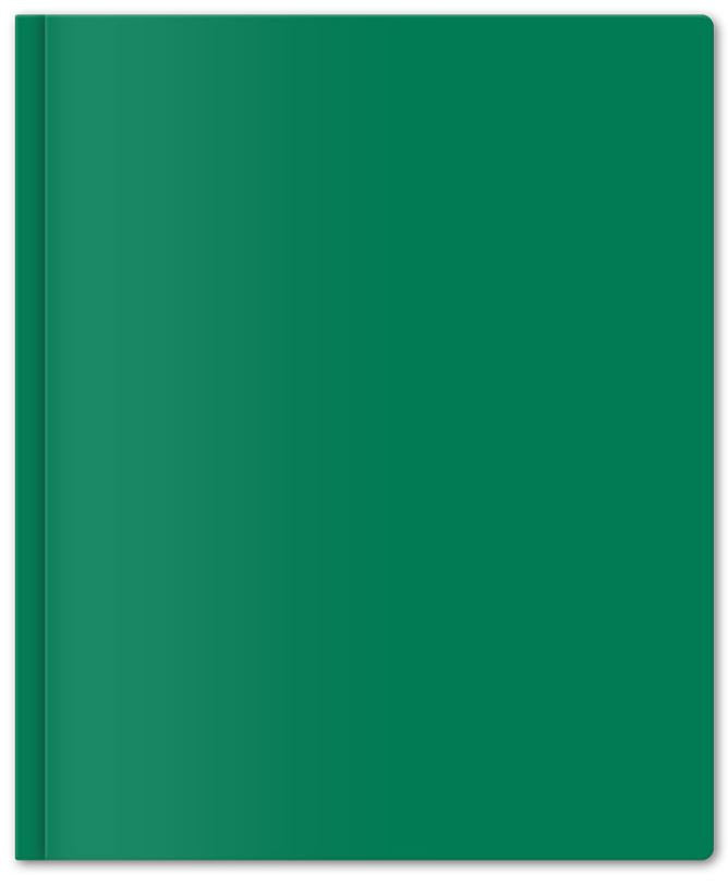 Twin Pocket Paper Portfolio with Prongs