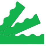 BORDER GREEN SOLID SCALLOPED