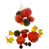 FALL DECOR 10PC NET BAG