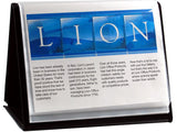 Display Book-N-Easel Letter 20 Pocket Horizontal