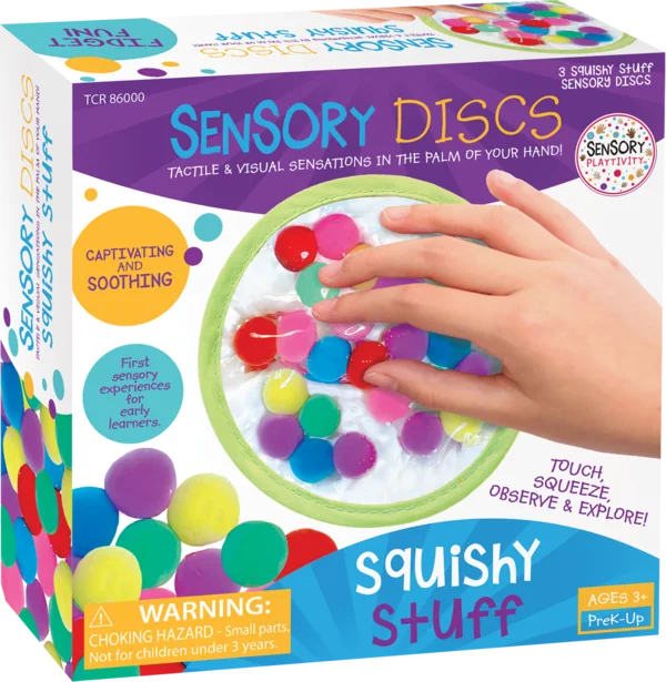 Sensory Playtivity Sensory Discs: Squishy Stuff