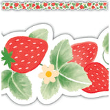 Strawberry Patch Die-Cut Border Trim