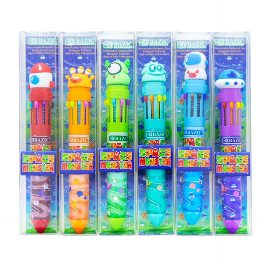 SPACE MONSTER SERIES 10-COLOR PEN
